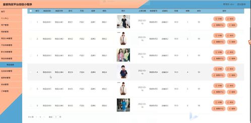 精品微信小程序ssm的童裝購(gòu)買購(gòu)物商城平臺(tái)網(wǎng)站 后臺(tái) 前后分離vue